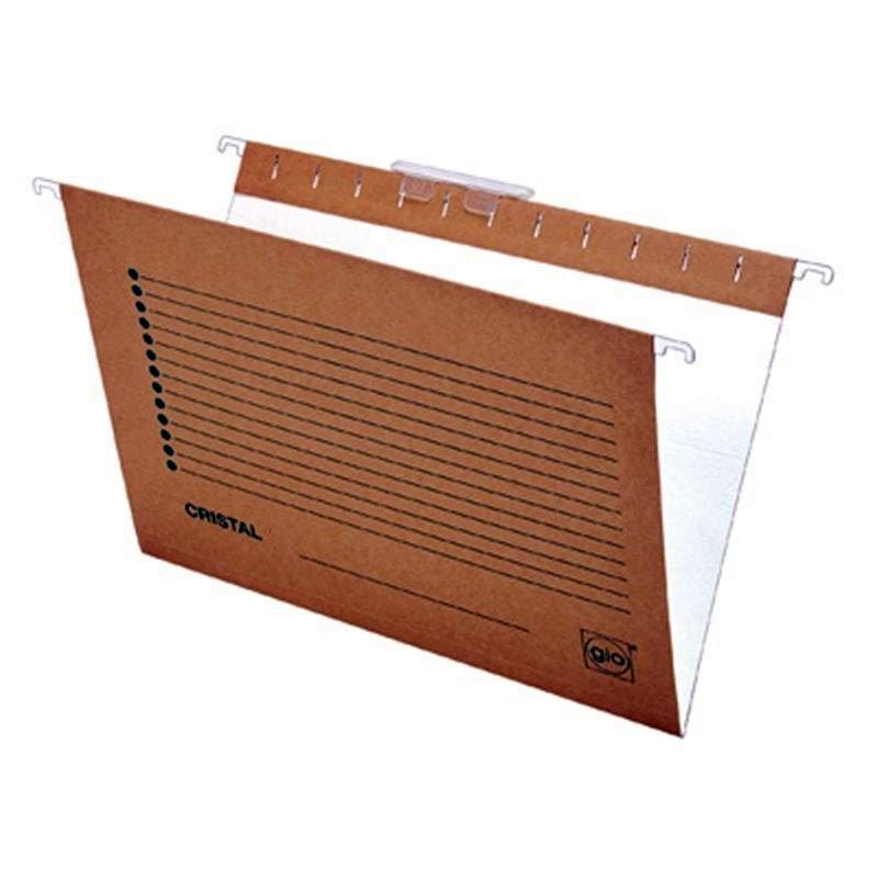 CARPETA COLGANTE GIO VISOR SUPERIOR KRAFT BICOLOR