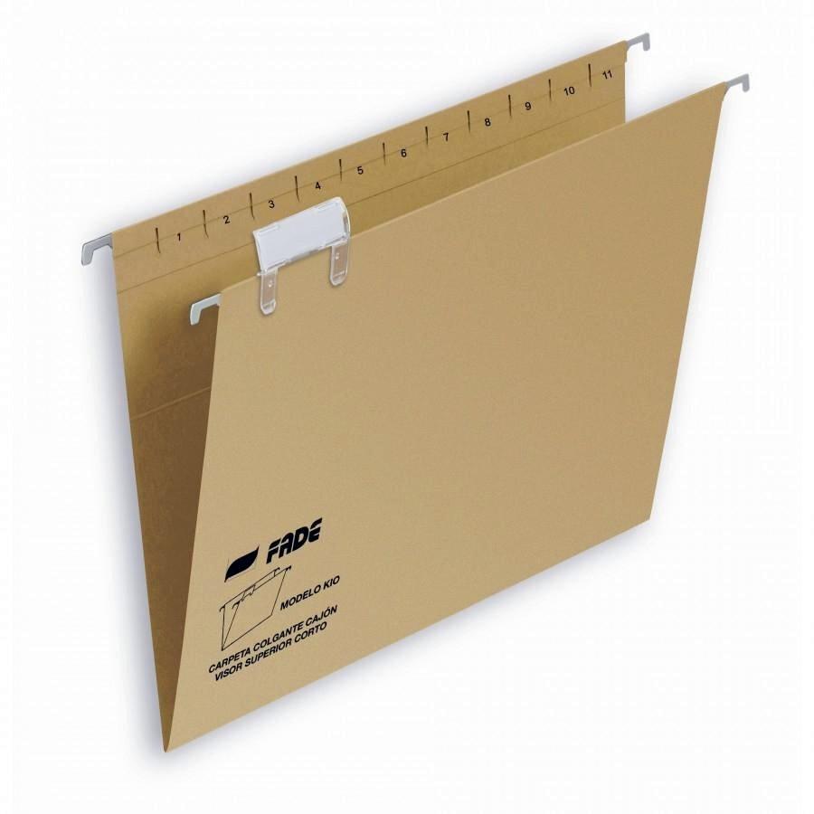 CARPETA COLGANTE FADE KIO VISOR SUPERIOR KRAFT