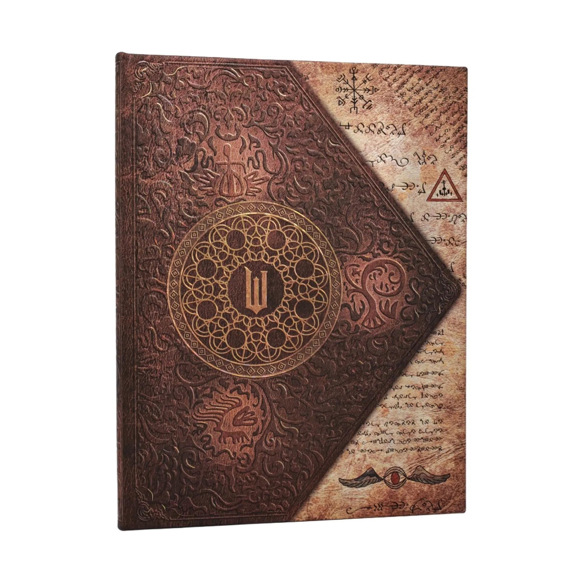 (66) CUADERNO PAPERBLANKS GRIMORIO TAPA DURA 144H RAYADA 175X 230 X18MM