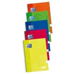 CUADERNO OXFORD TAPA EXTRADURA FOLIO 80H