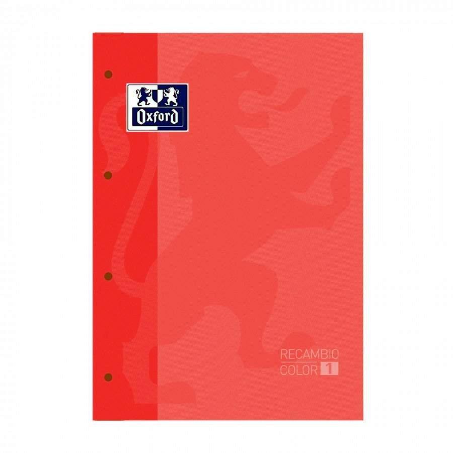 RECAMBIO DE COLOR OXFORD 80 HOJAS 90 GRAMOS CUADRO 5X5 ROSA CHICLE