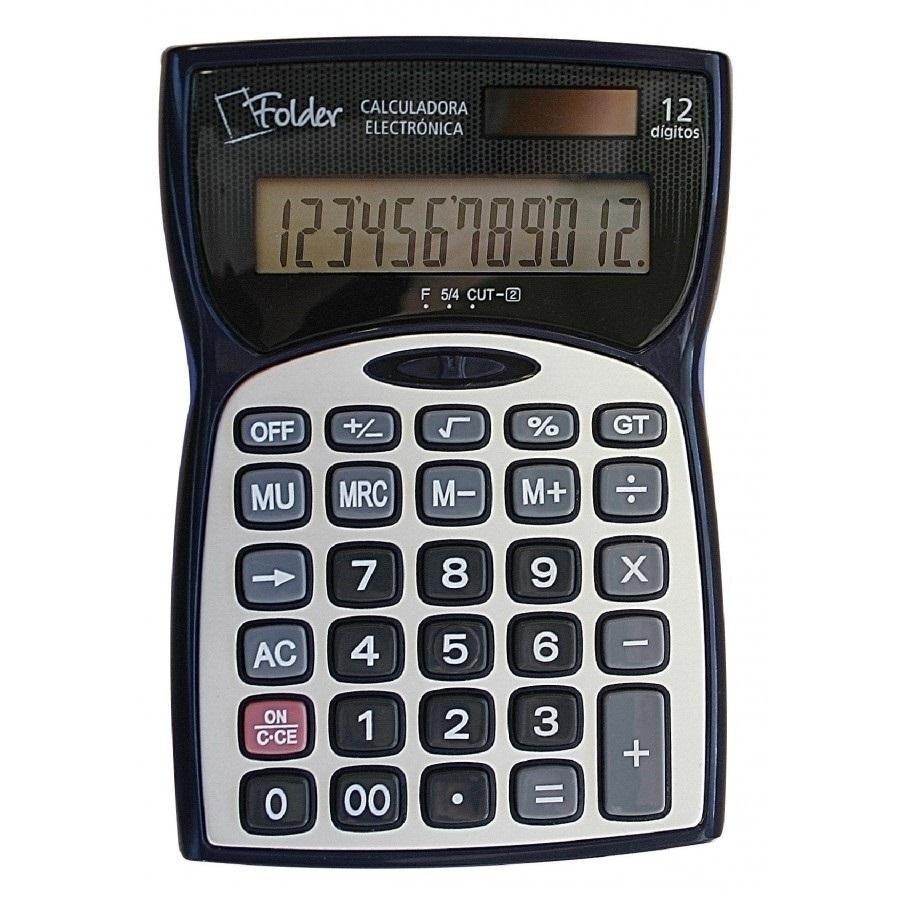 CALCULADORA SOBREMESA FOLDER 12 DÍGITOS