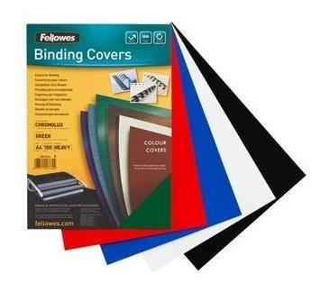 CUBIERTAS DE CARTON PARA ENCUADERNAR CHROMOLUX FELLOWES