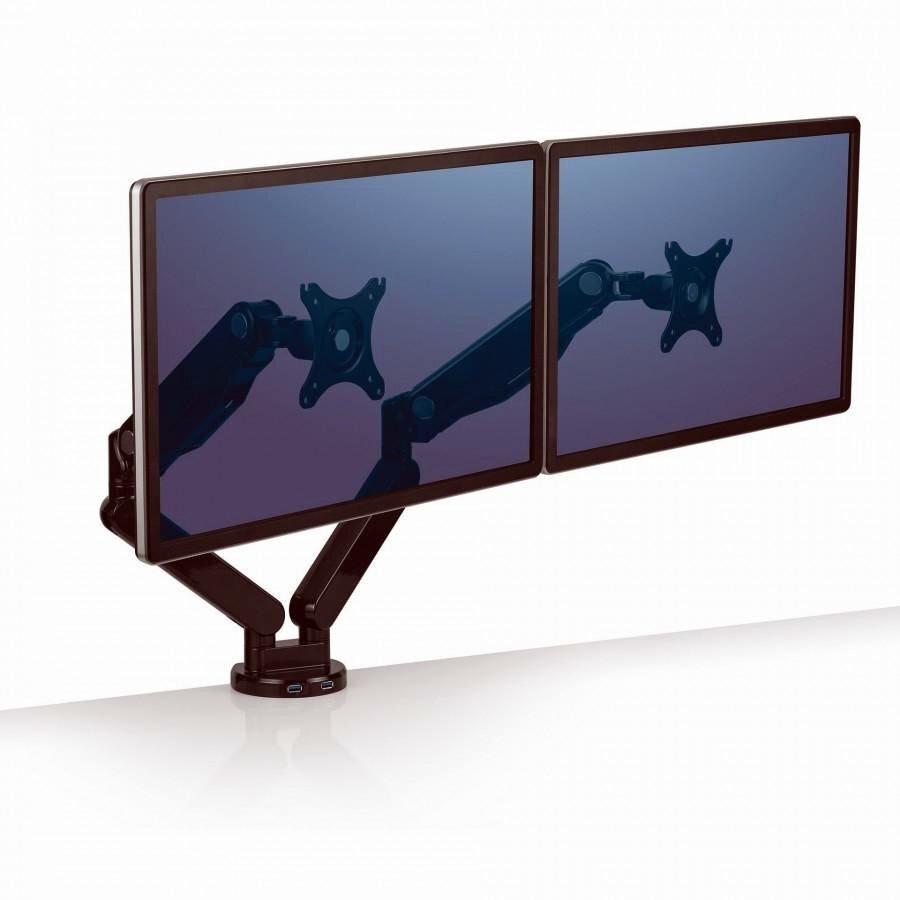BRAZO MONITOR FELLOWES PLATINUM DOBLE