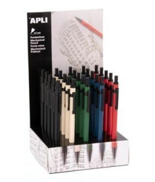 PORTAMINAS CUERPO METAL 0,7 COLORES SURTIDOS