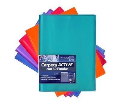 CARPETA 80 FUNDAS A-4 STDO SUPRA