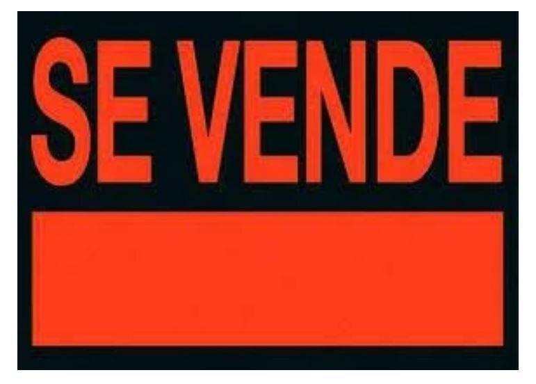 CARTEL EN PVC SE VENDE