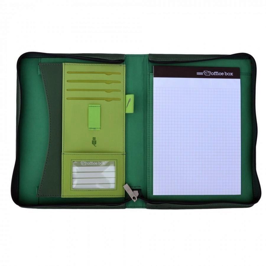 PORTAFOLIO DYNAMIC COLORS SIMIL PIEL Y TELA