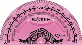 TRANSPORTADOR 180º TWIST FLEX MAPED