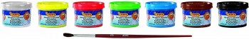 ESTUCHE DE 7 TEMPERAS JOVI X 35ML + PINCEL
