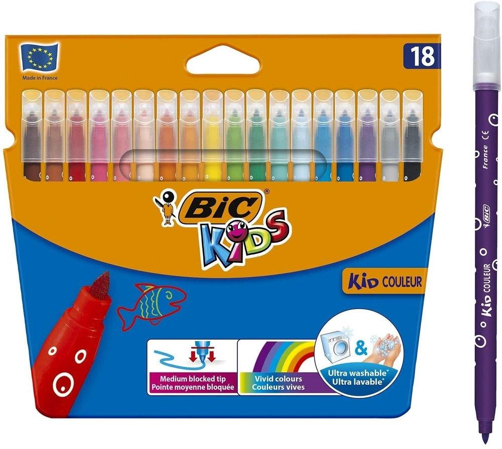 ROTULADORES ESCOLARES BIC CAJA 18 UNIDADES