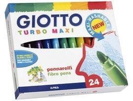 ROTULADORES GIOTTO GRUESO 24 UD SURTIDOS