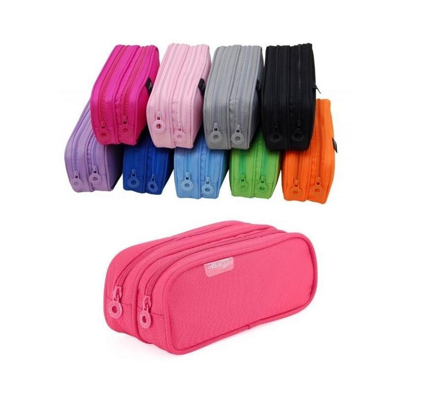 ESTUCHE PORTATODO DOBLE COLOR LINE
