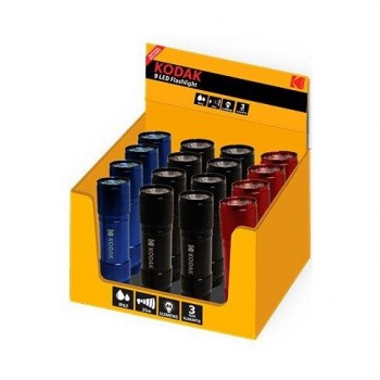 LINTERNA KODAK 9-LED (PILAS AAA NO INCLUIDAS)