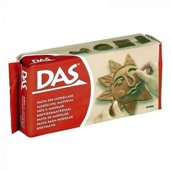 PASTA DE MODELAR COLOR TERRACOTA 500 GRAMOS