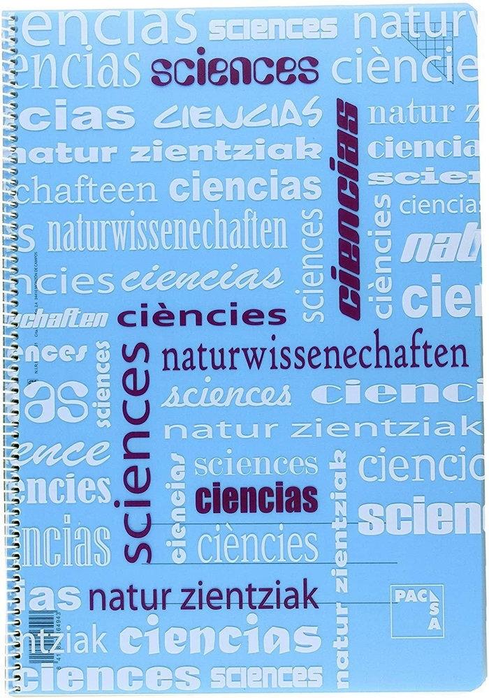 CUADERNO FOLIO TAPA P.P PACSA ASIGNATURAS