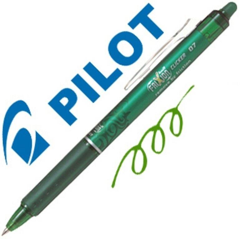 Bolígrafos borrables Pilot Frixion Cliker (8 Colores)