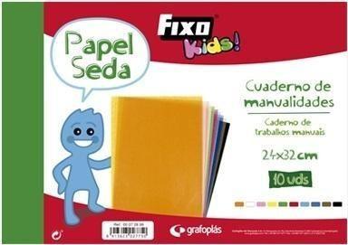 Bloc papel seda 10 colores surtidos