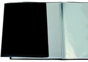 Tarifario 30 fundas folio negro