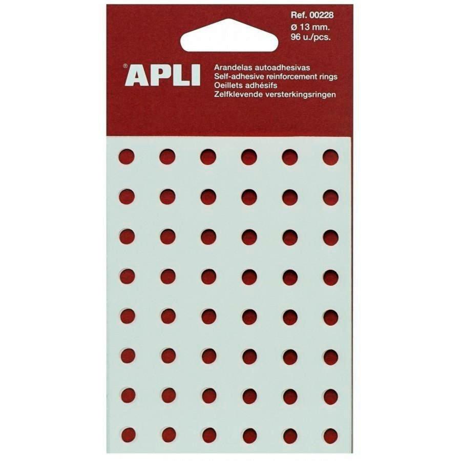 ARANDELAS AUTOADHESIVAS DE DIAMETRO 13 MM 96 UNIDADES