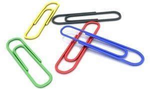 Clips colores nº2 surtidos 100 ud