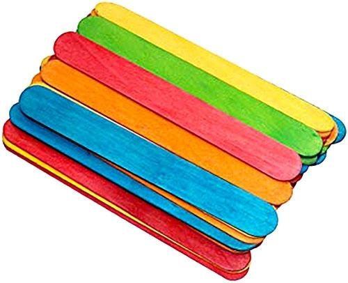 Palos de médico, depresores colores 40 ud