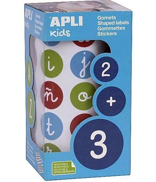 Gomets rollo abecedario minúsculas