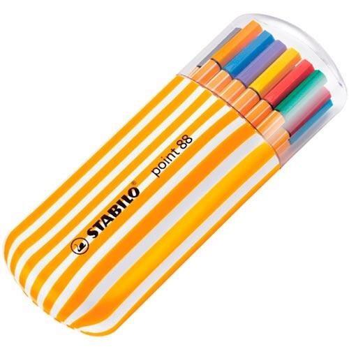 Rotuladores Stabilo 0,4 mm caja 20 ud