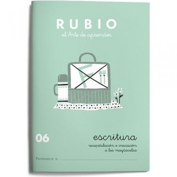 Cuaderno Escritura Rubio 06