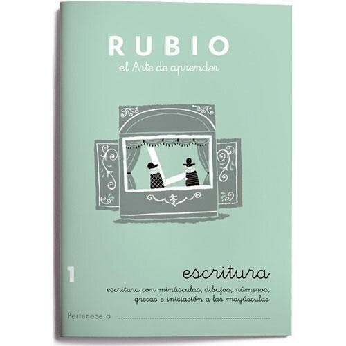 Cuaderno Escritura Rubio 1