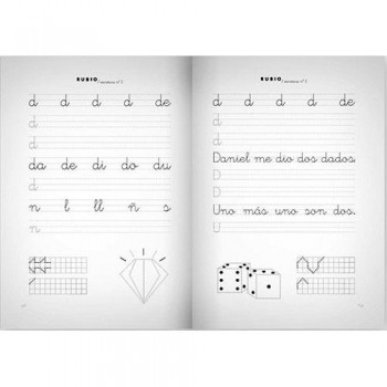 Cuaderno Escritura Rubio 2