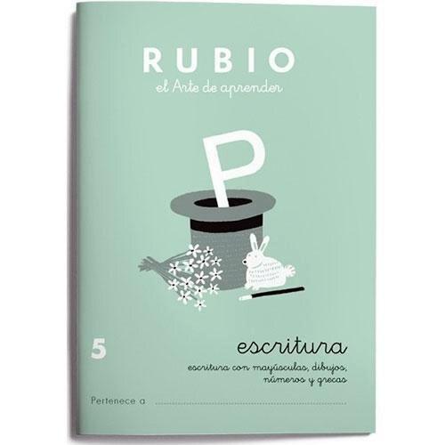 Cuaderno Escritura Rubio 5
