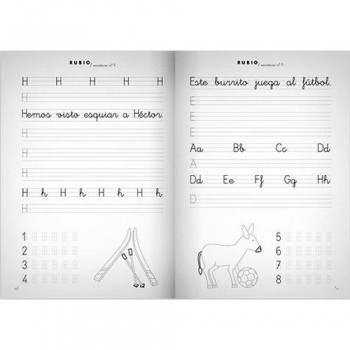 Cuaderno Escritura Rubio 5