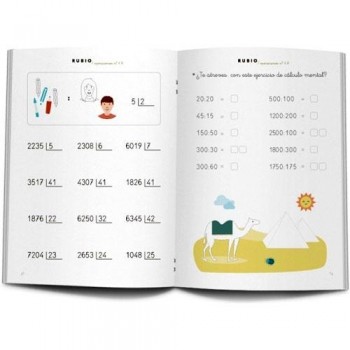 Cuaderno Problemas Rubio 4A