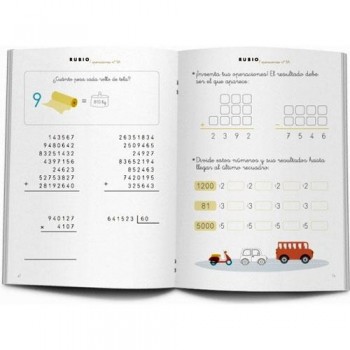 Cuaderno Problemas Rubio 5A
