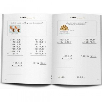 Cuaderno Problemas Rubio 6A