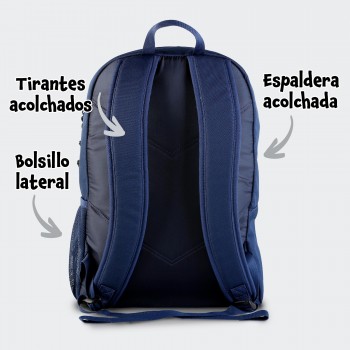 MOCHILA BOLSILLO PORTAORDENADOR AZUL CONVERSE
