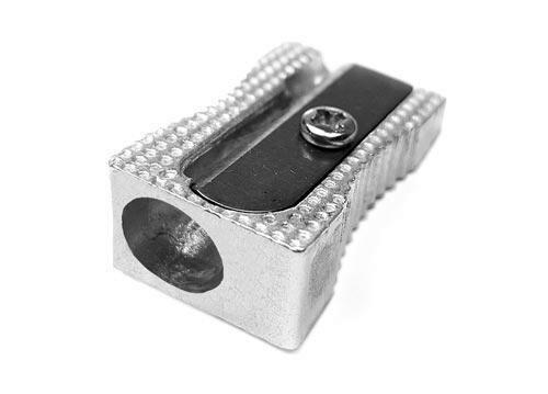 Sacapuntas metal 1 uso cuña económico
