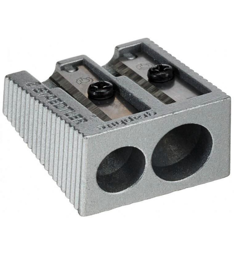 SACAPUNTAS STAEDTLER METALICO 2 USOS
