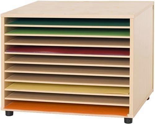 Mueble De Cartulinas Horizontal