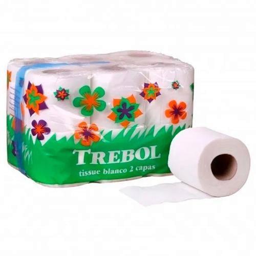 Papel higiénico de doble capa 12 rollos