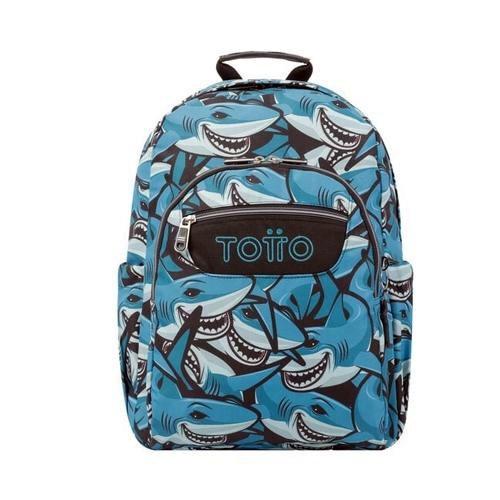 MOCHILA TOTTO ADAPTABLE TIBURONES 23 6JQ