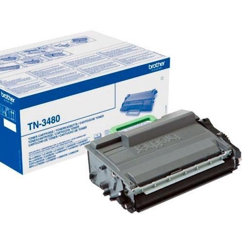 Tóner BROTHER TN-3480 Negro