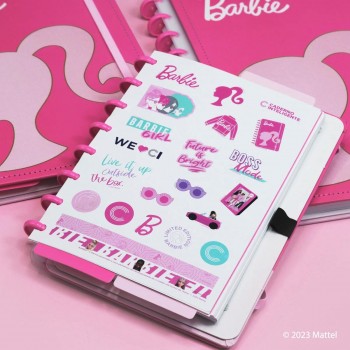 CUADERNO INTELIGENTE A5 ROSA BARBIE