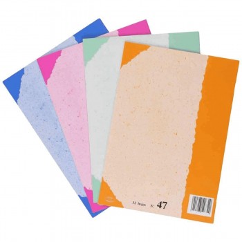 LIBRETA EDELVIVES Nº 47 TAMAÑO CUARTO 32 HOJAS TAPA TELA