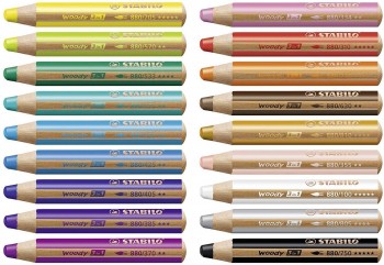 ESTUCHE LAPICES DE COLORES STABILO WOODY 3IN