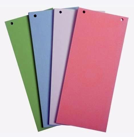 PACK 100 FICHAS SEPARADORES 105 X 240