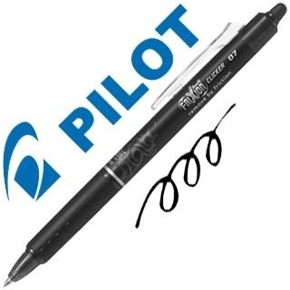 Tienda online con Bolígrafo borrable Pilot Frixión Clicker negro  (BLRT-FR7). DISOFIC