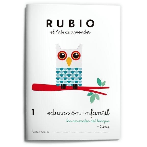 CUADERNO RUBIO EDUCACION INFANTIL 1 - LOS ANIMALES DEL BOSQUE