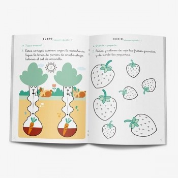 CUADERNO RUBIO EDUCACION INFANTIL 1 - LOS ANIMALES DEL BOSQUE